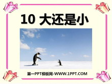 《大还是小》PPT课件-第一PPT