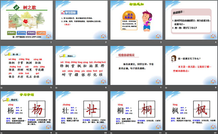 图片[2]-《树之歌》PPT-第一PPT