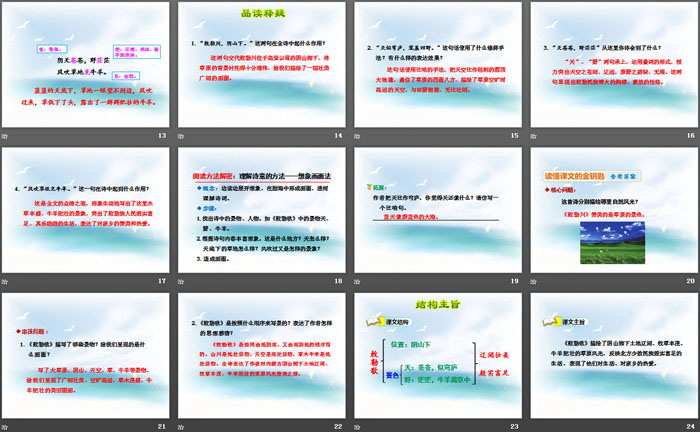 图片[3]-《敕勒歌》PPT-第一PPT