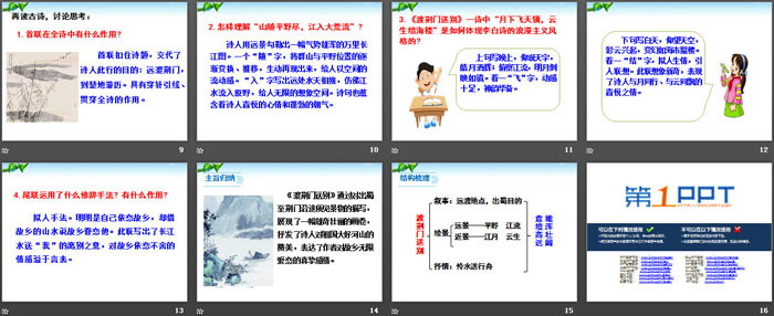 图片[3]-《渡荆门送别》PPT-第一PPT