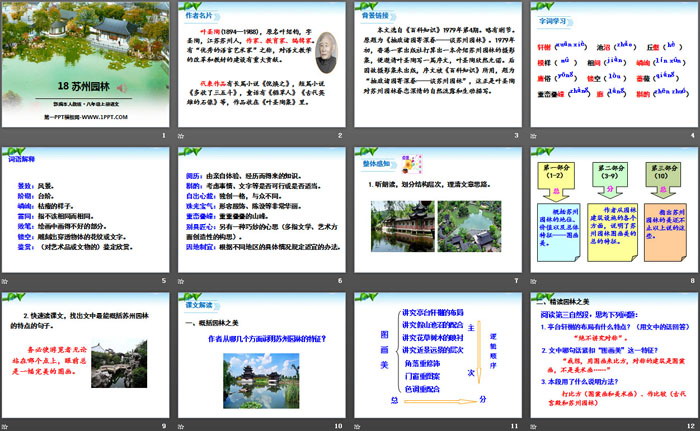 图片[2]-《苏州园林》PPT-第一PPT