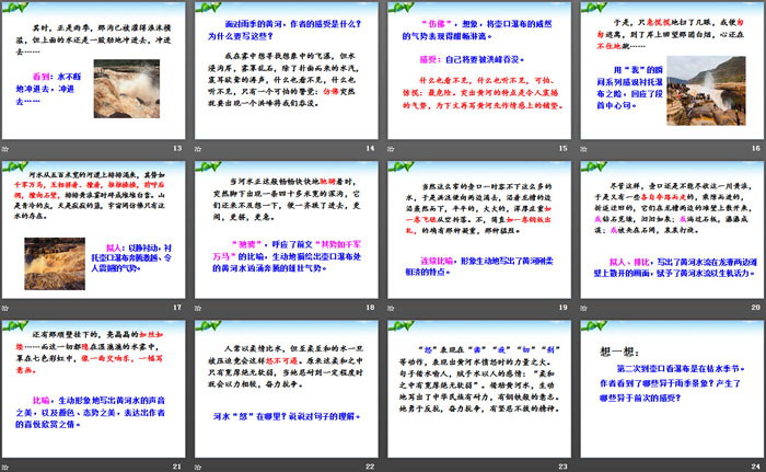 图片[3]-《壶口瀑布》PPT-第一PPT