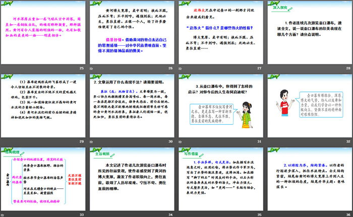 图片[4]-《壶口瀑布》PPT-第一PPT