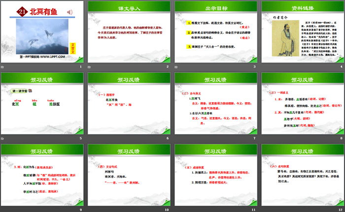 图片[2]-《北冥有鱼》PPT-第一PPT