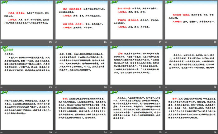 图片[4]-《钢铁是怎样炼成的》摘抄和做笔记PPT-第一PPT