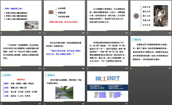 图片[5]-《醉翁亭记》PPT-第一PPT
