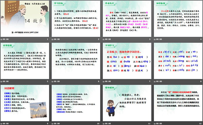图片[2]-《故乡》PPT-第一PPT