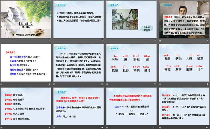 图片[2]-《故乡》PPT课件(第一课时)-第一PPT