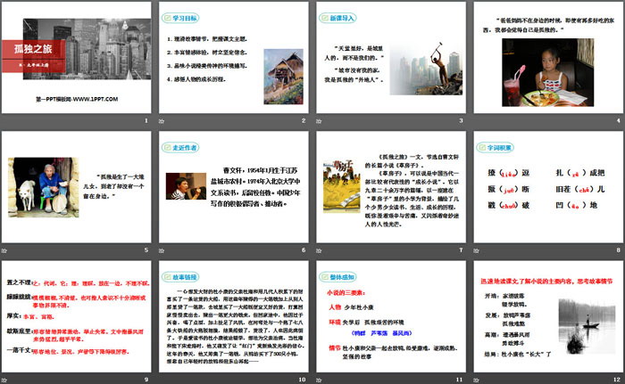 图片[2]-《孤独之旅》PPT课件下载-第一PPT