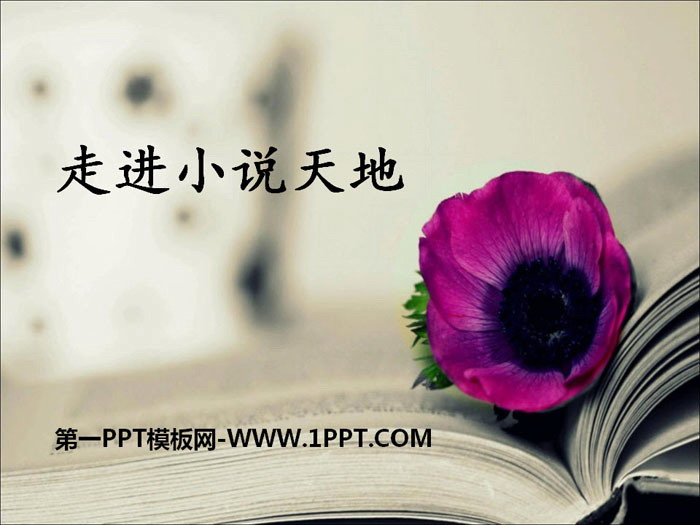 图片[1]-《走进小说天地》PPT-第一PPT