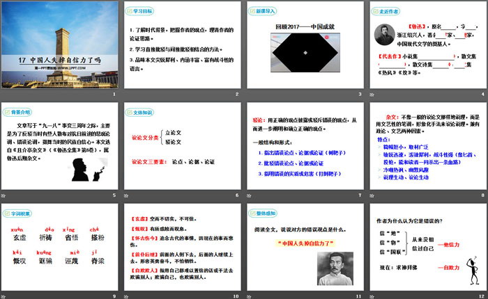 图片[2]-《中国人失掉自信力了吗》PPT-第一PPT