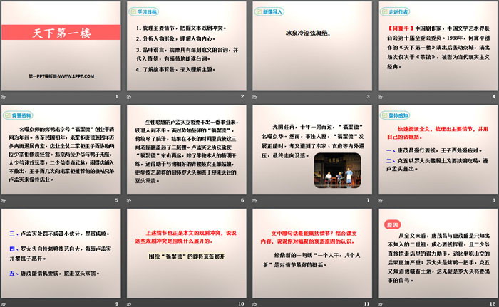 图片[2]-《天下第一楼》PPT教学课件-第一PPT