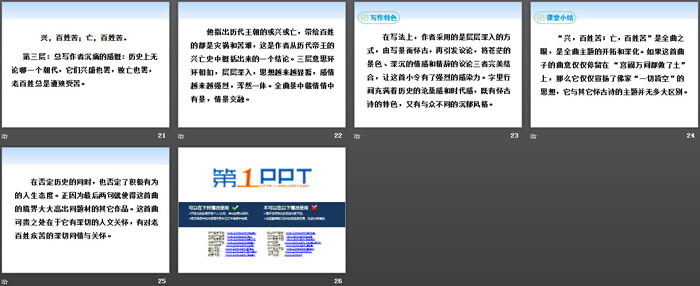图片[4]-《山坡羊·潼关怀古》PPT下载-第一PPT