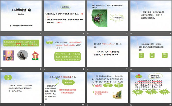 图片[2]-《蟋蟀的住宅》第二课时PPT课件-第一PPT