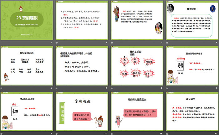 图片[2]-《京剧趣谈》PPT课件-第一PPT