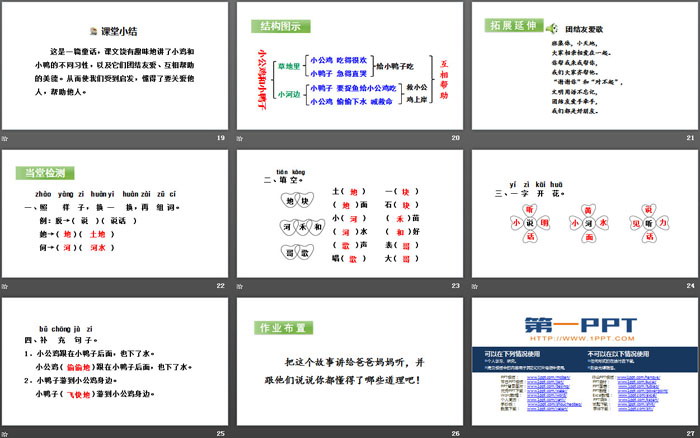 图片[4]-《小公鸡和小鸭子》PPT(第二课时)-第一PPT