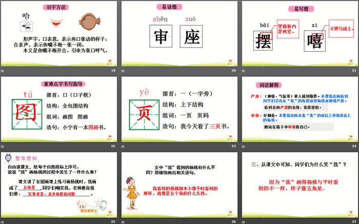 图片[4]-《画杨桃》PPT教学课件-第一PPT