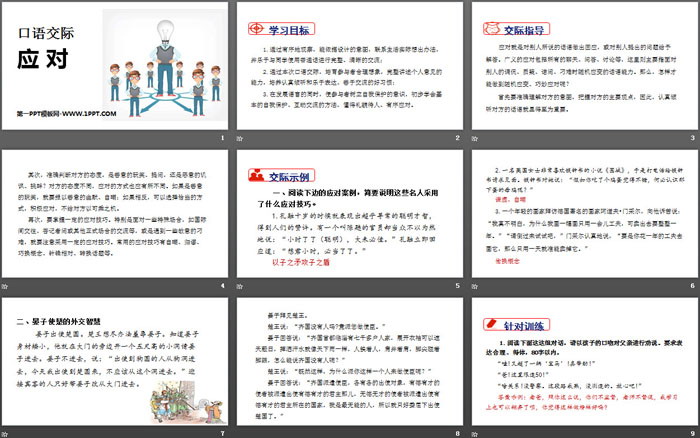 图片[2]-《应对》口语交际PPT-第一PPT