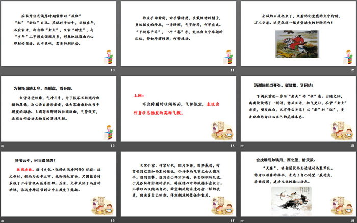 图片[3]-《江城子·密州出猎》词四首PPT-第一PPT