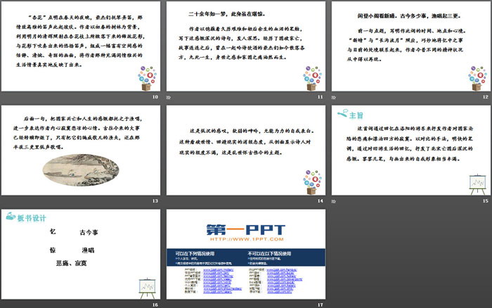 图片[3]-《临江仙·夜登小阁，记洛中旧游》PPT下载-第一PPT