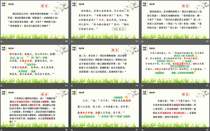 图片[3]-《邹忌讽齐王纳谏》PPT优质课件下载-第一PPT