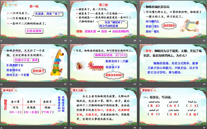 图片[4]-《蜘蛛开店》PPT免费下载-第一PPT