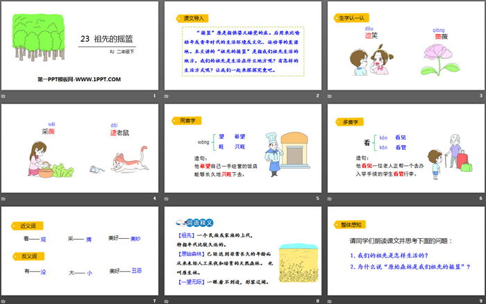 图片[2]-《祖先的摇篮》PPT免费课件下载-第一PPT