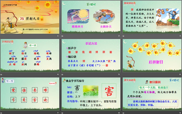 图片[2]-《羿射九日》PPT优质课件-第一PPT