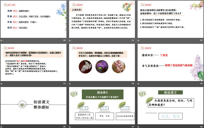图片[3]-《丁香结》PPT课件下载-第一PPT