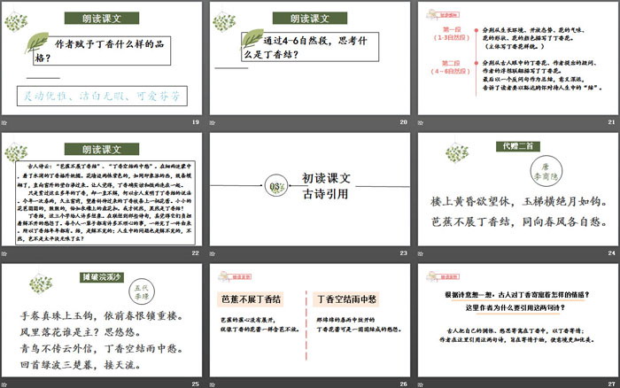 图片[4]-《丁香结》PPT课件下载-第一PPT