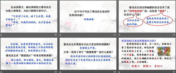 图片[3]-《我的伯父鲁迅先生》PPT优秀课件-第一PPT