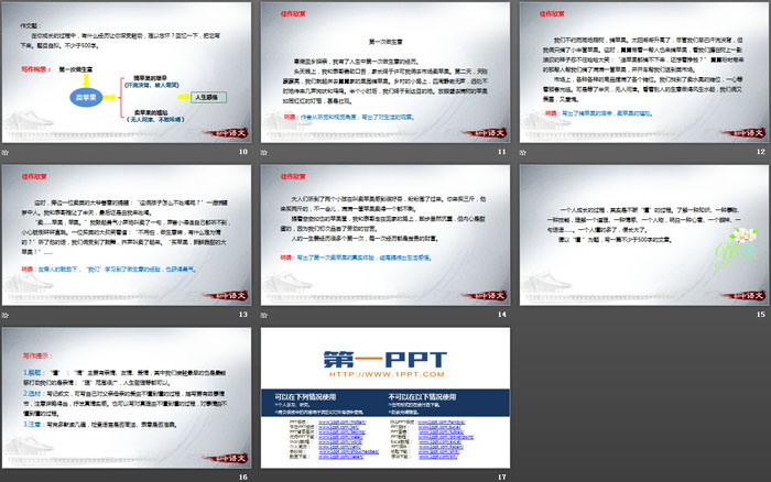 图片[3]-《热爱生活热爱写作》PPT课件-第一PPT