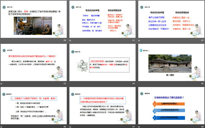 图片[3]-《回忆我的母亲》PPT课件下载-第一PPT