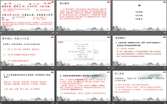 图片[3]-《答谢中书书》短文两篇PPT下载-第一PPT