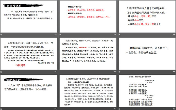 图片[5]-《醉翁亭记》PPT优秀课件-第一PPT