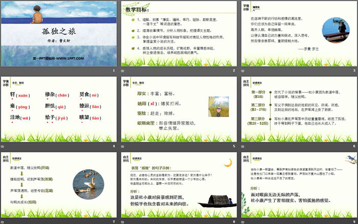 图片[2]-《孤独之旅》PPT优秀课件-第一PPT