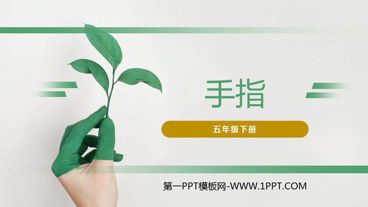 图片[1]-《手指》PPT课件下载-第一PPT