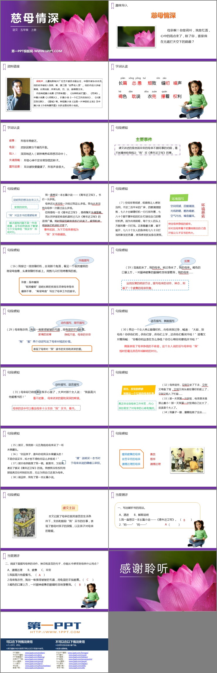 图片[2]-《慈母情深》PPT精品课件-第一PPT