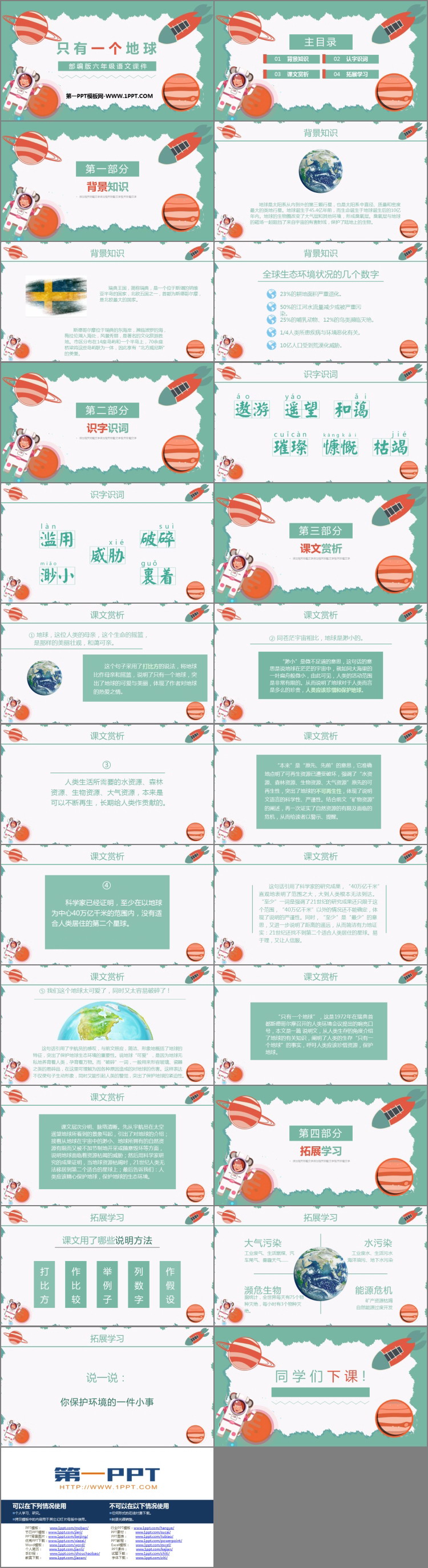 图片[2]-《只有一个地球》PPT优秀课件下载-第一PPT