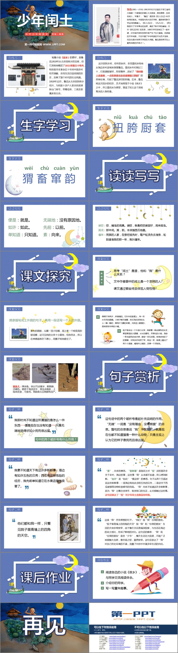 图片[2]-《少年闰土》PPT课文课件-第一PPT