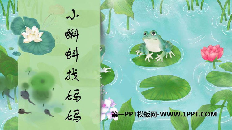 图片[1]-《小蝌蚪找妈妈》PPT教学课件下载-第一PPT