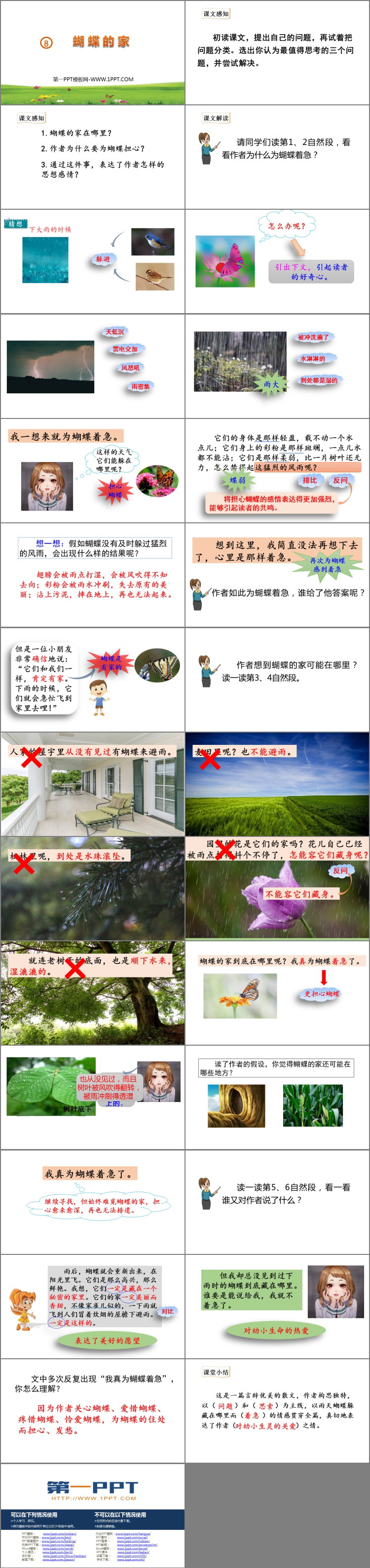 图片[2]-《蝴蝶的家》PPT优秀课件-第一PPT