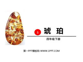 《琥珀》PPT教学课件-第一PPT