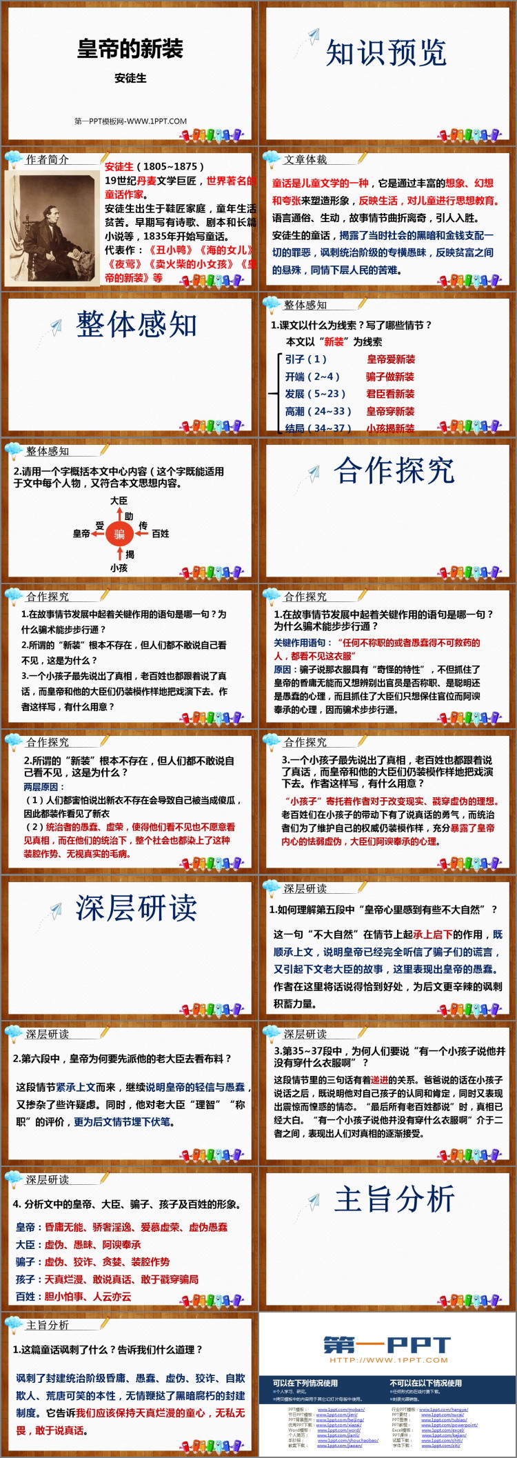 图片[2]-《皇帝的新装》PPT免费精品课件-第一PPT