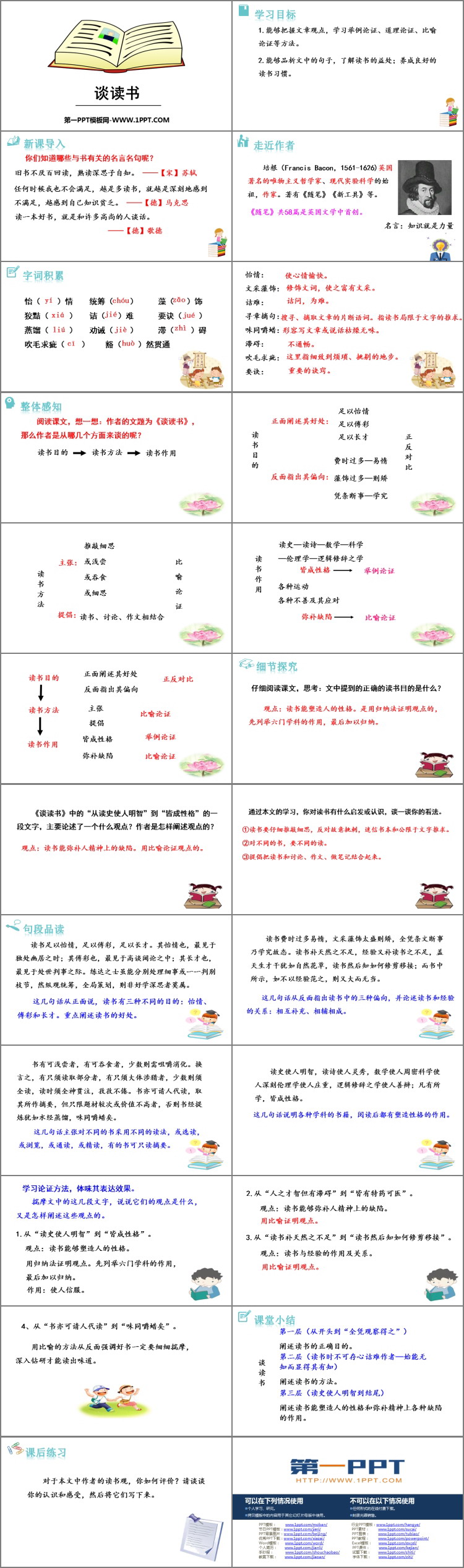 图片[2]-《谈读书》PPT精品课件-第一PPT