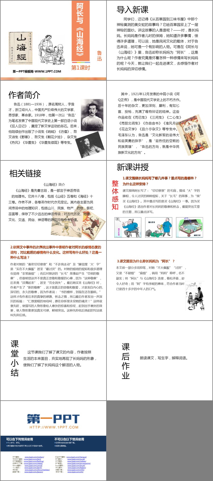 图片[2]-《阿长与》PPT课件下载(第1课时)-第一PPT