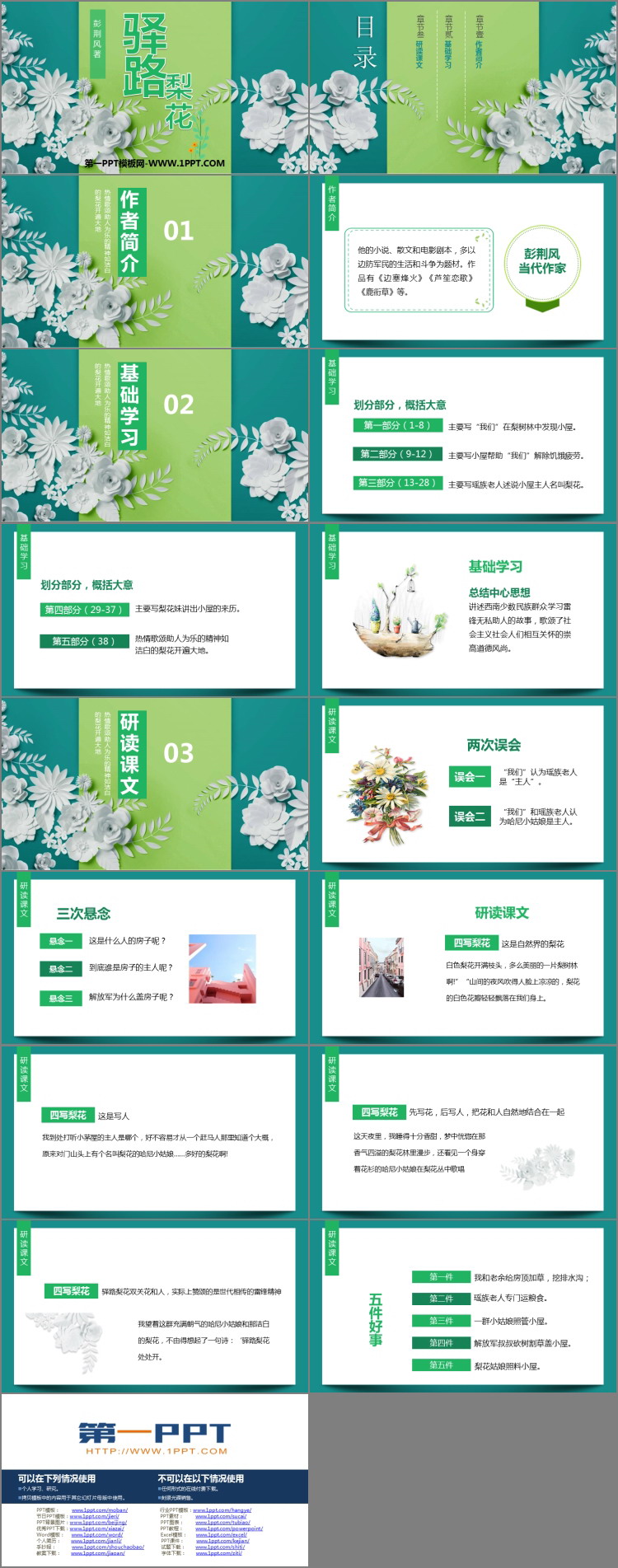图片[2]-《驿路梨花》PPT精品课件下载-第一PPT