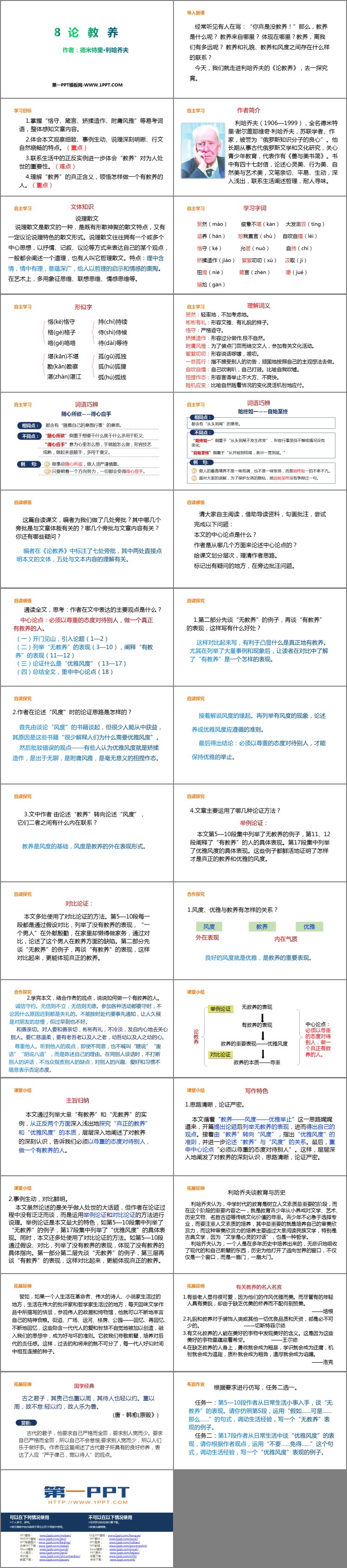 图片[2]-《论教养》PPT精品课件下载-第一PPT