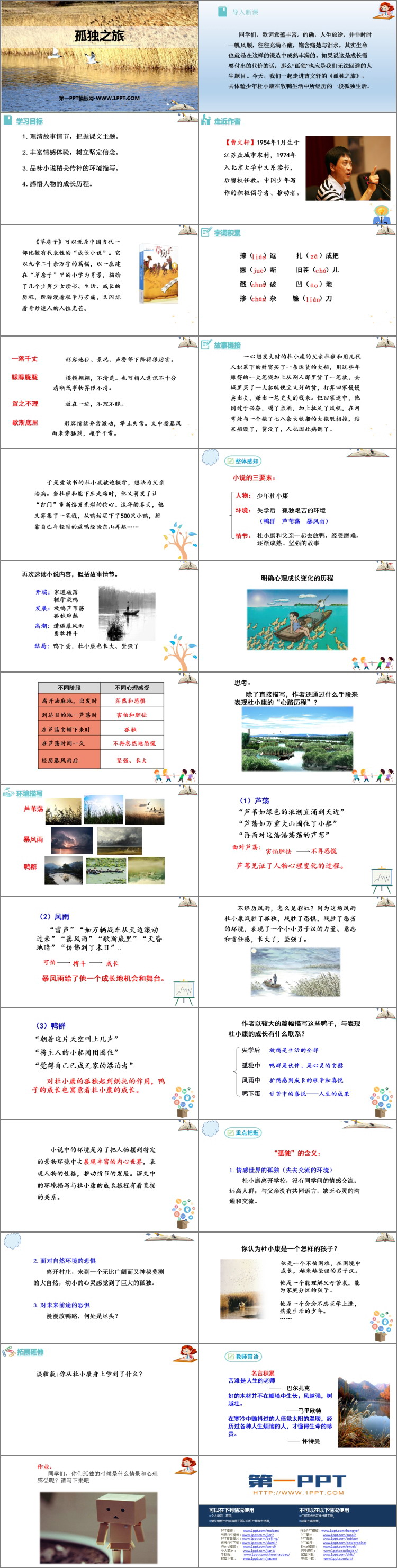 图片[2]-《孤独之旅》PPT优质课件下载-第一PPT