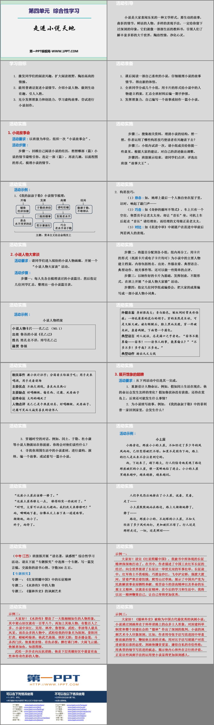 图片[2]-《走进小说天地》PPT课件下载-第一PPT
